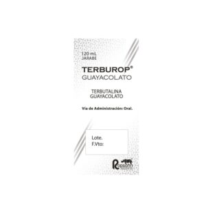 TERBUROP GUAYACOLATO JARABE 120 ML