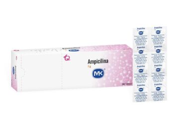 AMPICILINA 1 GR 100 TABLETAS MK