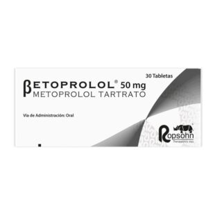 BETOPROLOL 100 MG 30 TABLETAS(M)24360