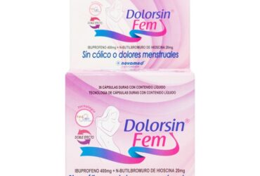 DOLORSIN FEM 36 CAPSULAS (3%+)