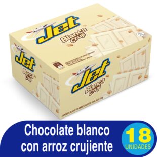 CHOCOLATINA JET BLANCA 18 UND 120024
