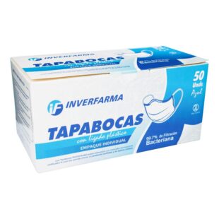 TAPABOCA AZUL 50 UND EMP.IND INVERFARMA