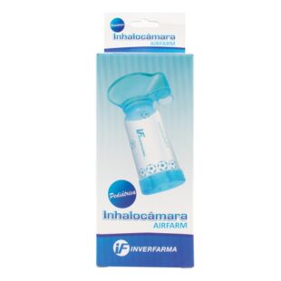 INHALO CAMARA PEDIATRICA AZUL INVERFARMA