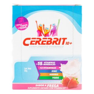CEREBRIT 10+FRESA 15 GR. DISPLAY X 8 SBS