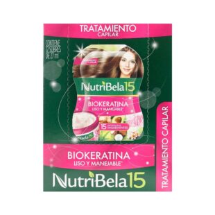 TRAT. NUTRIBELA BIOKERATINA 27ML 12SBS